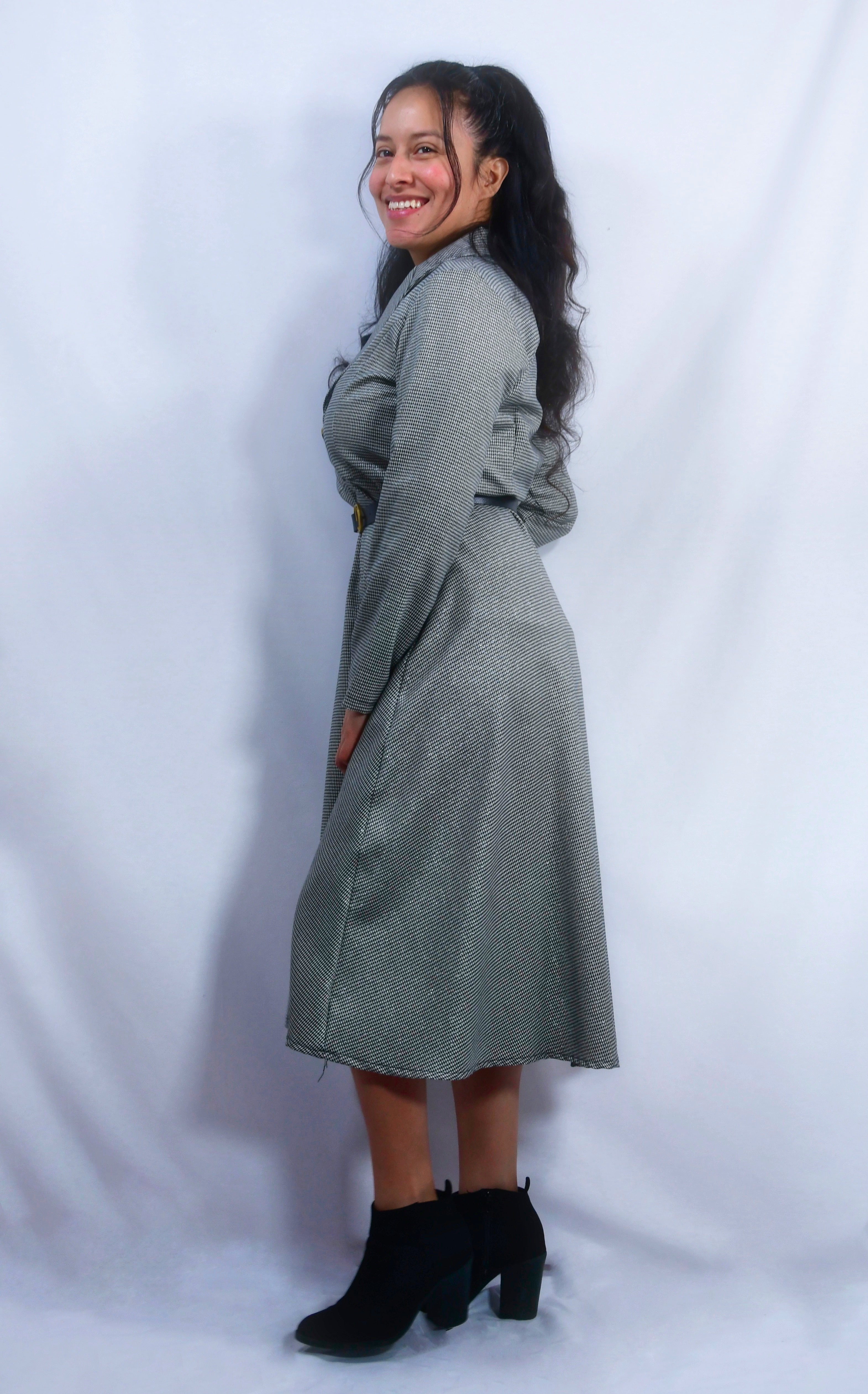 Vestido Blazer Elegante con Cinturón