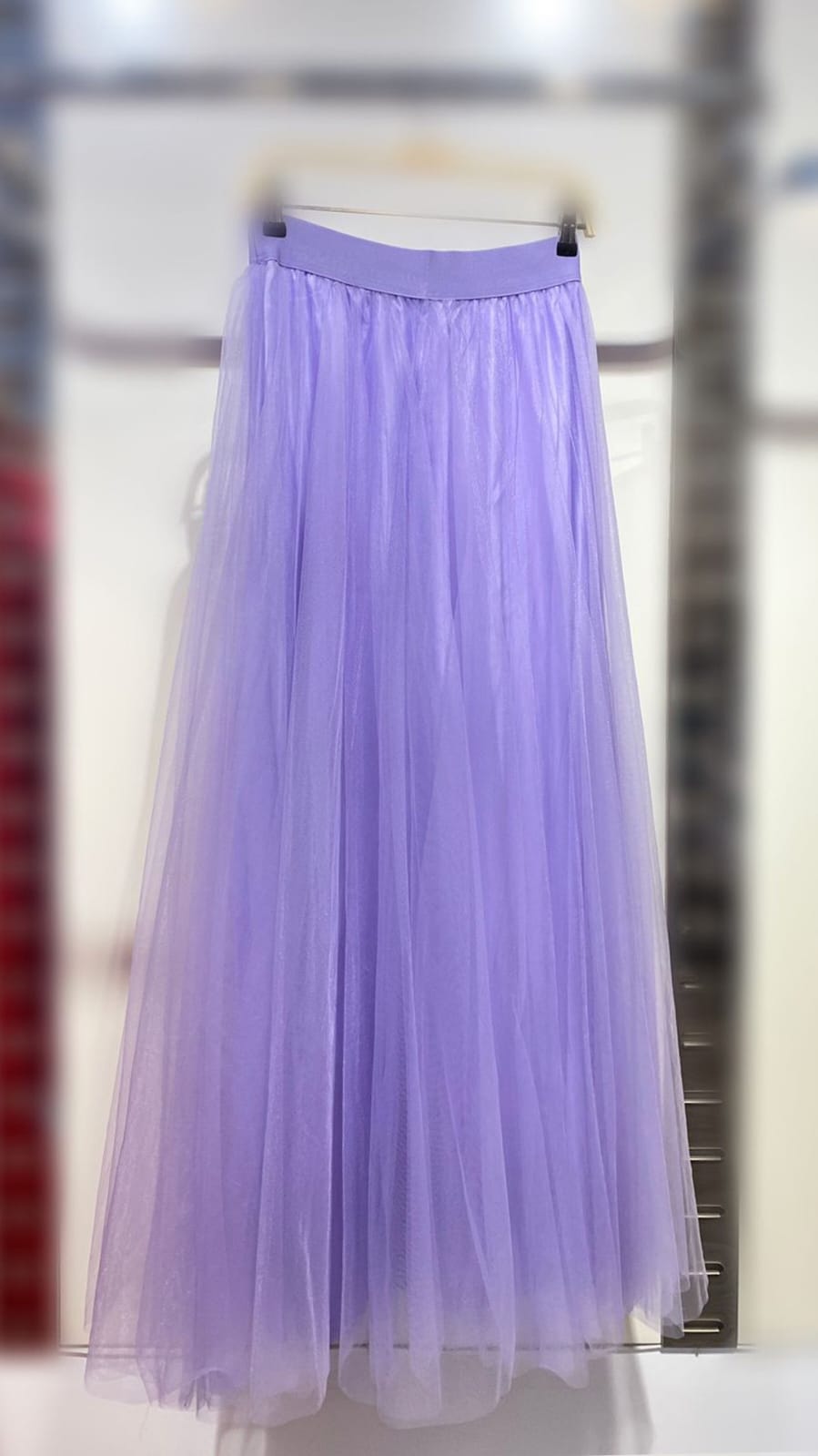Falda Larga de Tul