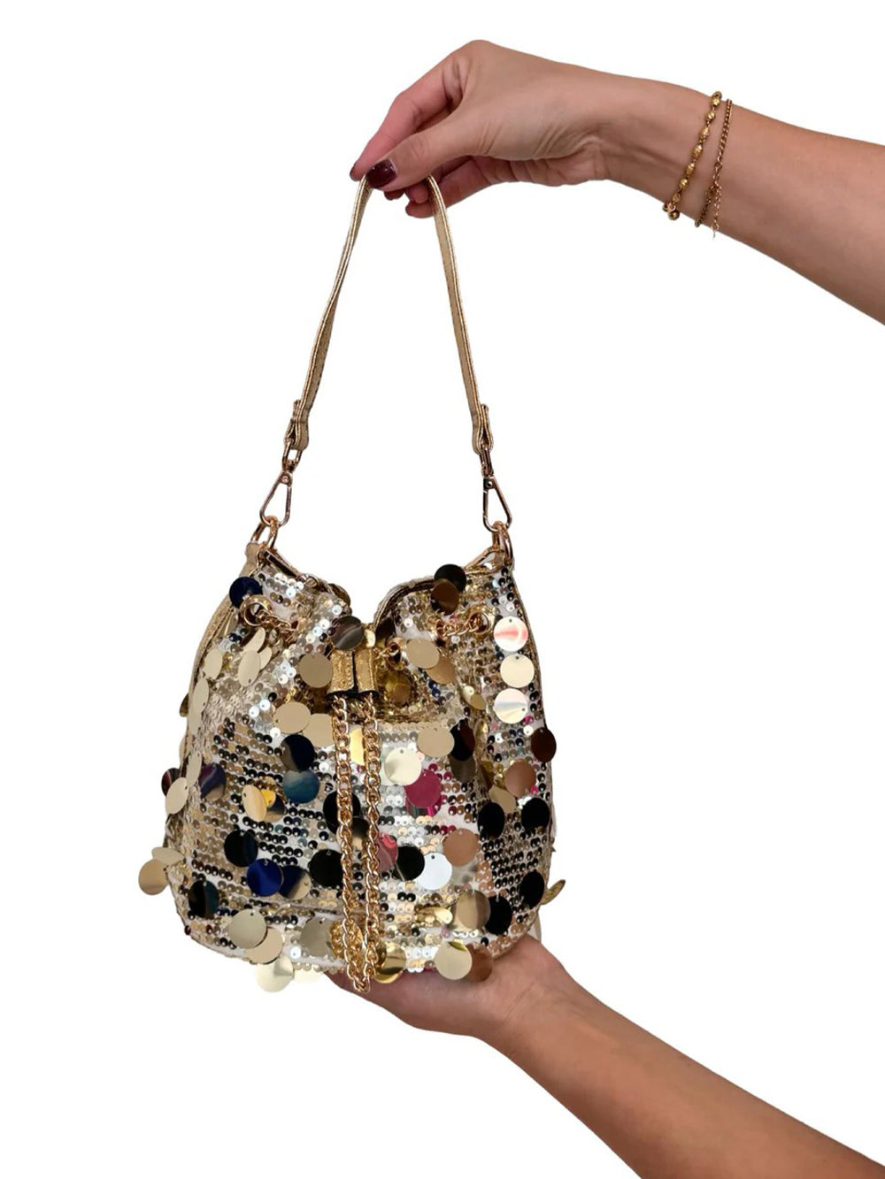 Bolso de Fiesta con Lentejuelas y Brillos