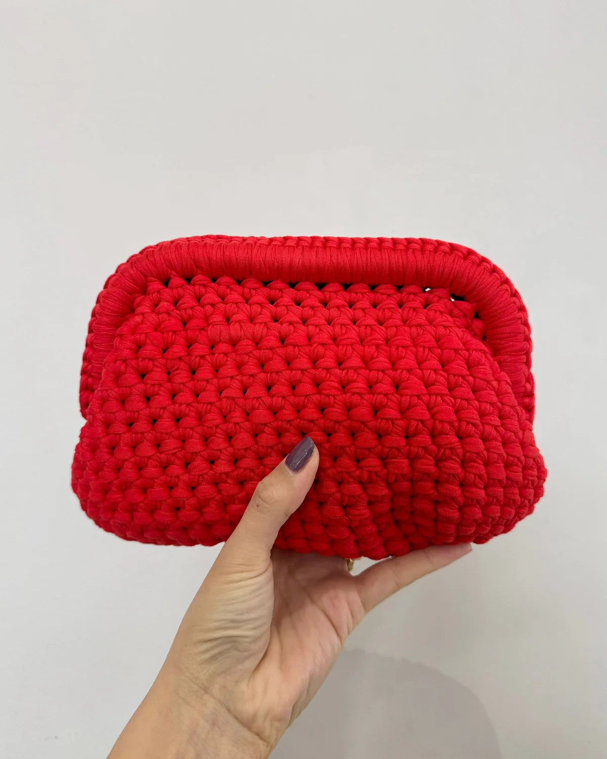 Bolso " Chic" de Punto Artesanal